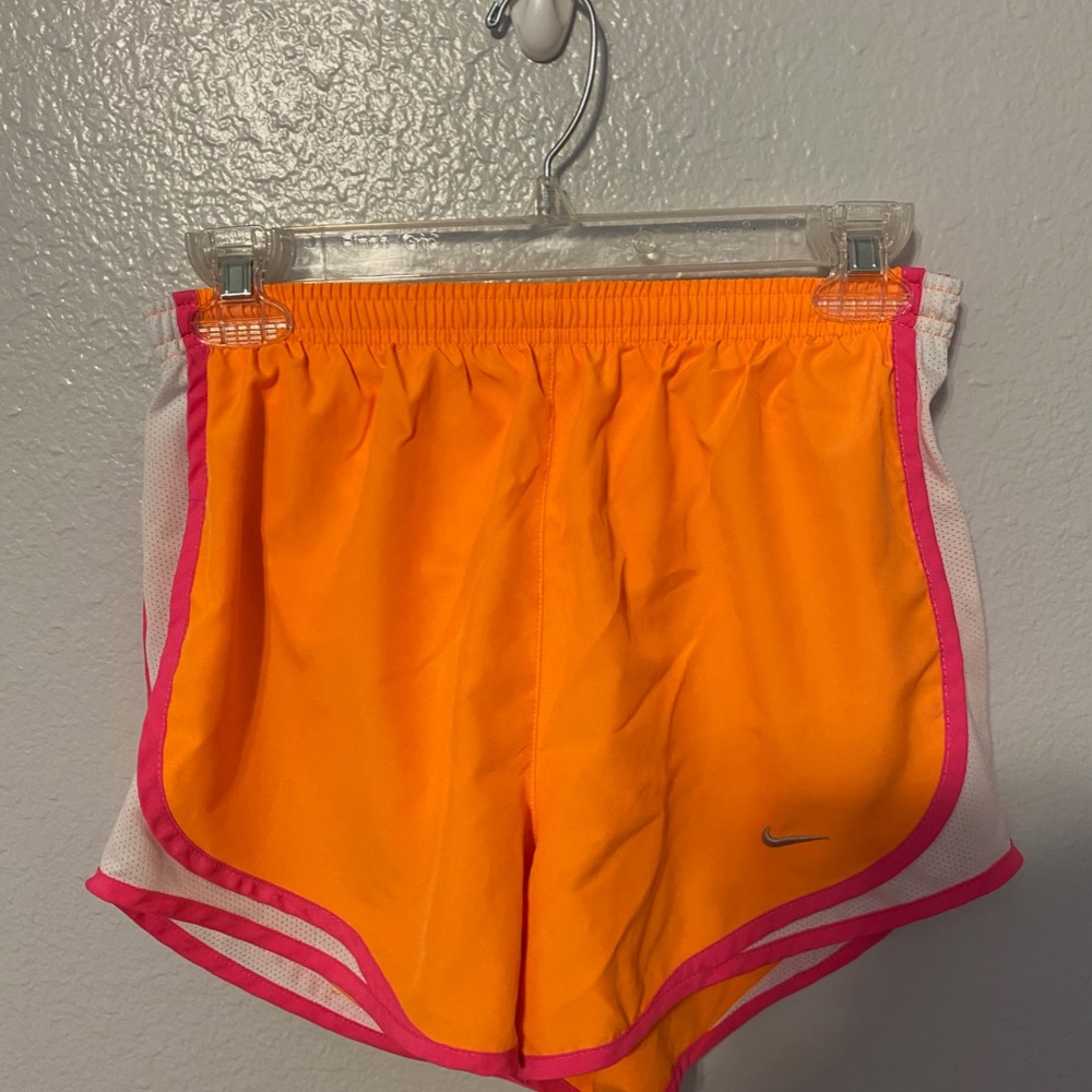 NIKE running shorts orange